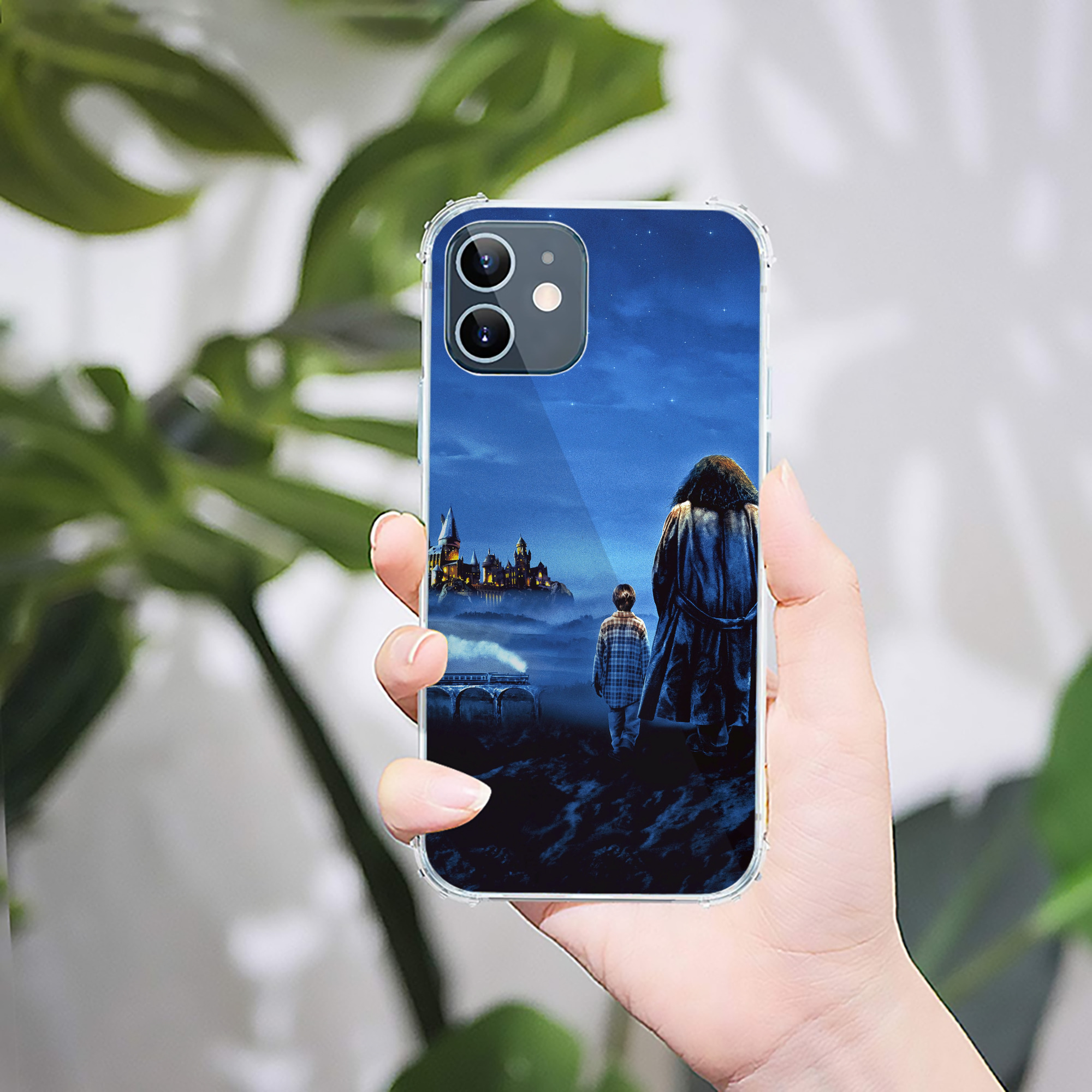 （画像用） Harry Potter ハリー・ポッターシリーズ 【iPhone 12シリーズ対応】透明スマホケース（クリアソフトケース）